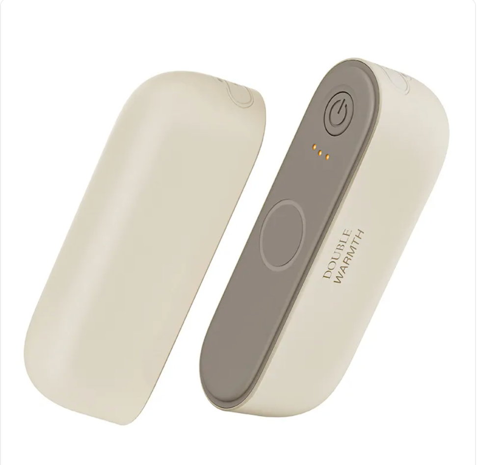 Magnetic Mini Hand Warmer Heating Pad – Dual Snap-Split Design